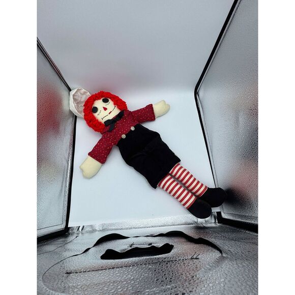 VTG Raggedy Ann and Andy Dolls Handmade 21" - Picture 2 of 15